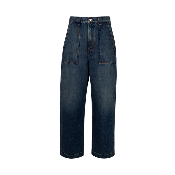 ■新品【FRAMeWORK】WIDE DENIM Frame Seamed Wide-Leg Jeans | Saks Fifth Avenue