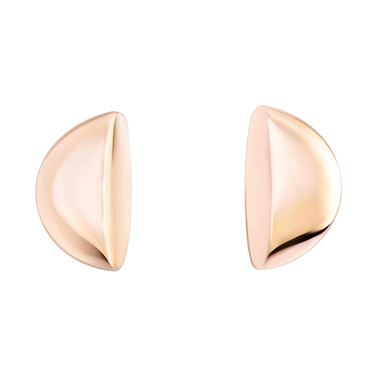 Eclisse Endless Stud Earrings | Front view of Eclisse Endless Stud Earrings VHERNIER