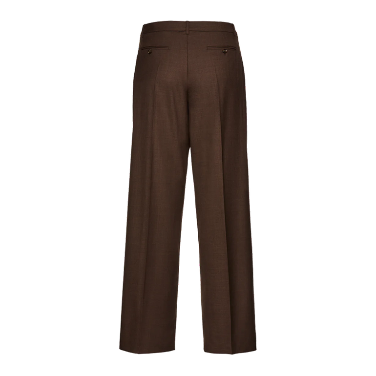 Wide-Leg Tailored Pants | Back view of Wide-Leg Tailored Pants MAGDA BUTRYM