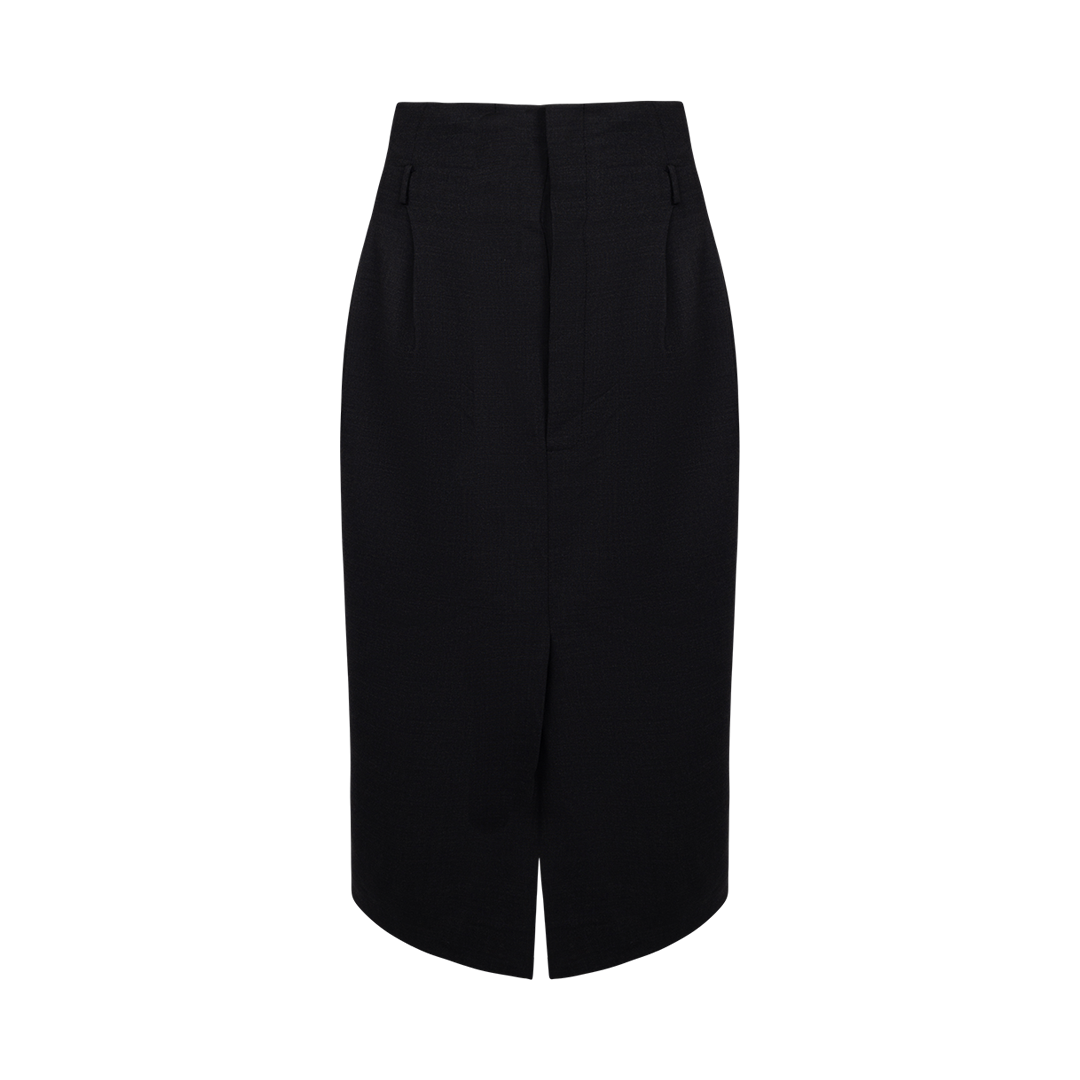 High Waist Pencil Skirt | Front view of High Waist Pencil Skirt DICE KAYEK