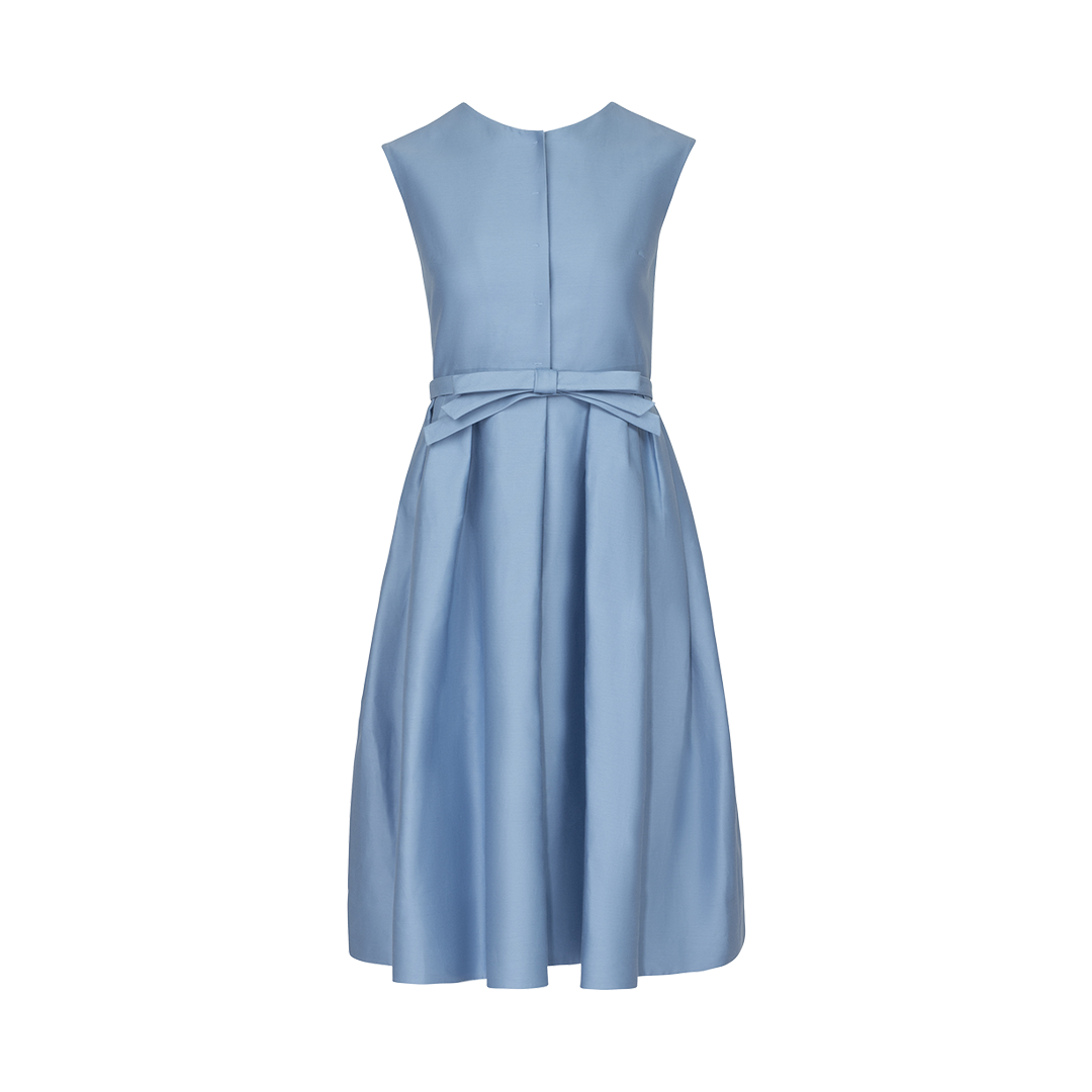 Pleated Classic Dress | Front view of Pleated Classic Dress DICE KAYEK