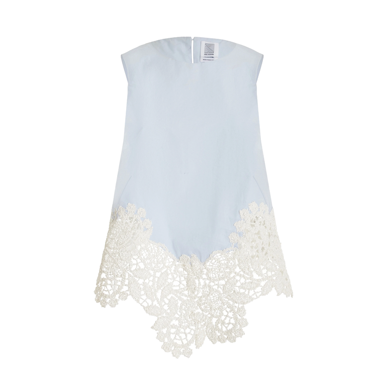 Lace Appliqué Tank | Front view of Lace Appliqué Tank ROSIE ASSOULIN