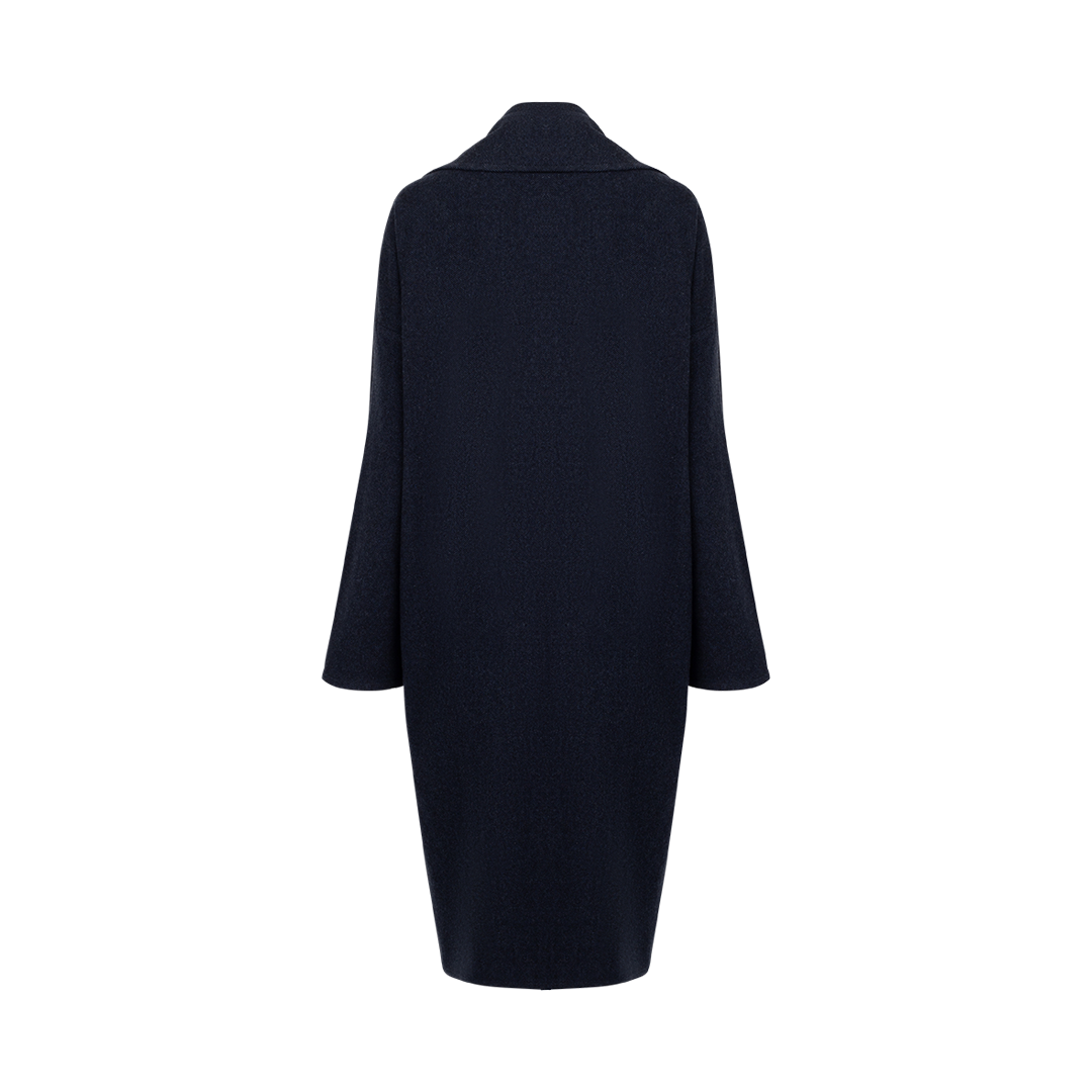 Oversized Cashmere Coat | Back view of Oversized Cashmere Coat DUSAN