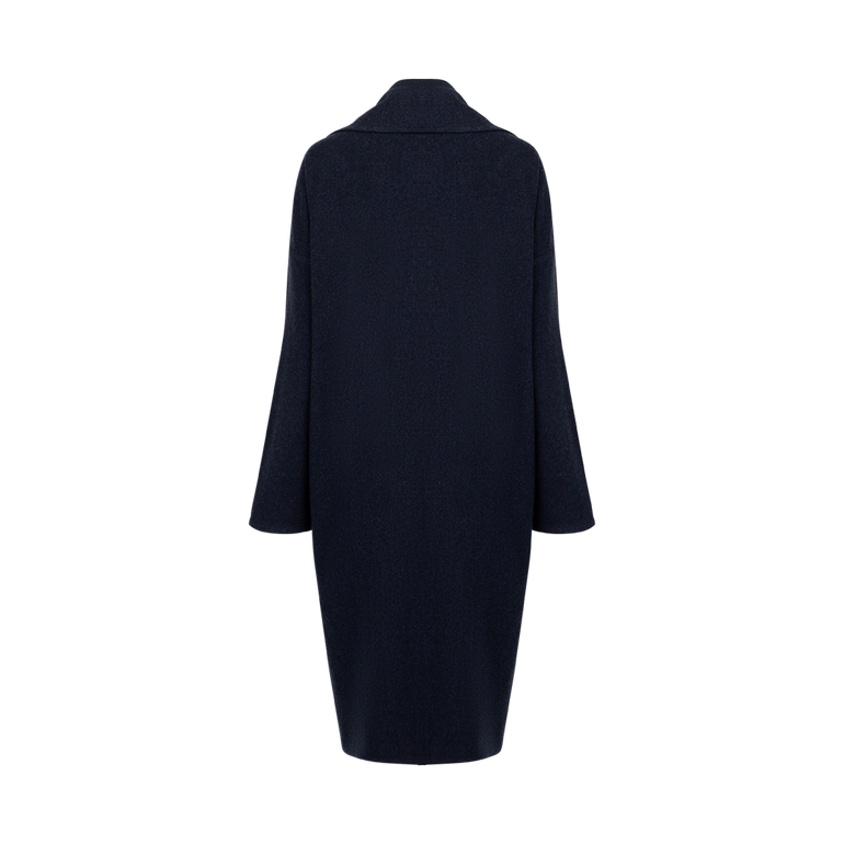 Oversized Cashmere Coat | Back view of Oversized Cashmere Coat DUSAN