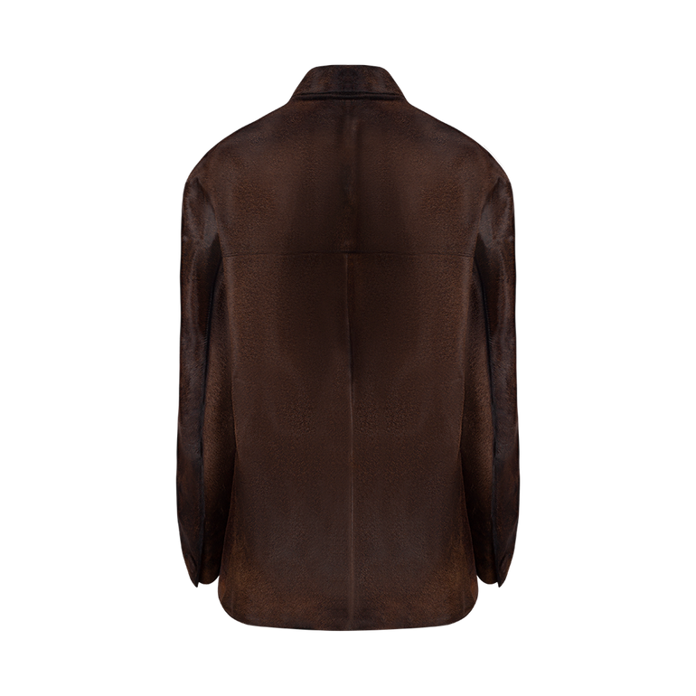 Toasted Oversized Jacket | Back view of Toasted Oversized Jacket PLAN C