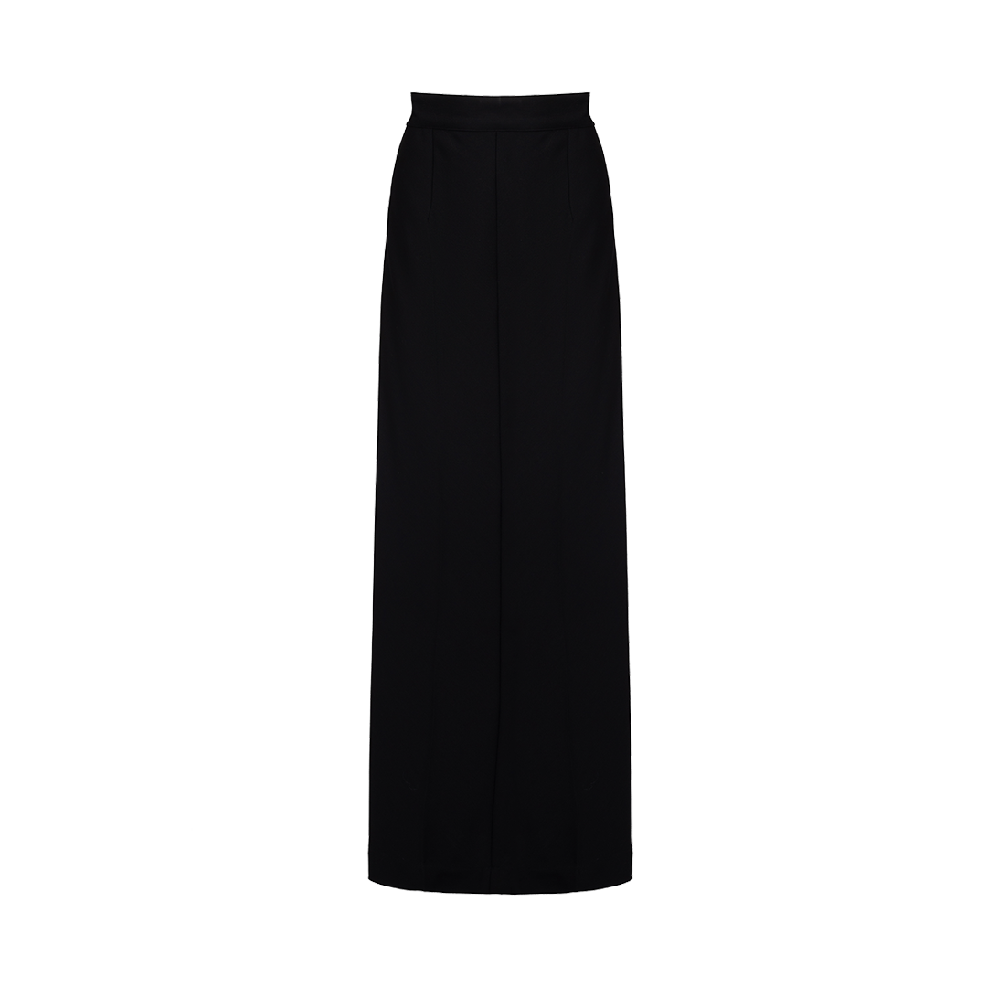 Mid-Rise Maxi Skirt | Front view of Mid-Rise Maxi Skirt PLAN C