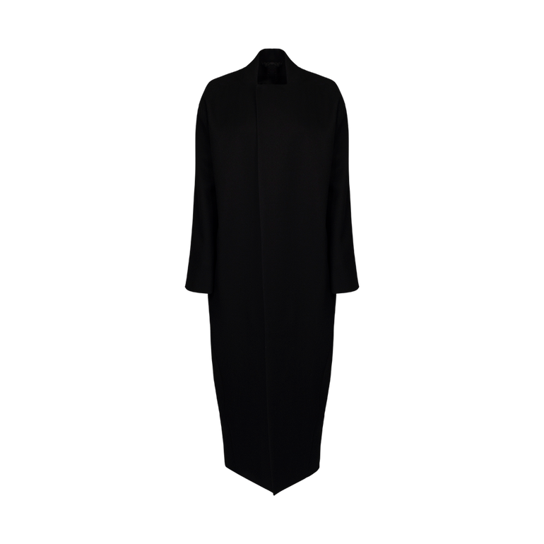 Island Long Coat | Front view of Island Long Coat RICK OWENS