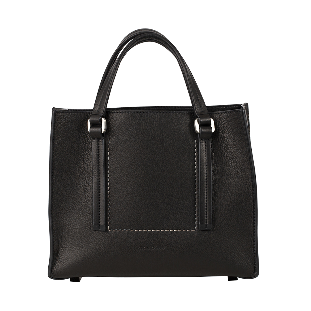 Mini Edith Shopper Bag | Front view of Mini Edith Shopper Bag RICK OWENS