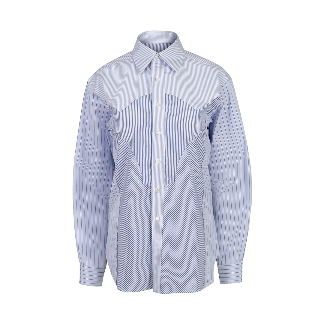 Long Sleeve Poplin Shirt | Front view of Long Sleeve Poplin Shirt MAISON MARGIELA