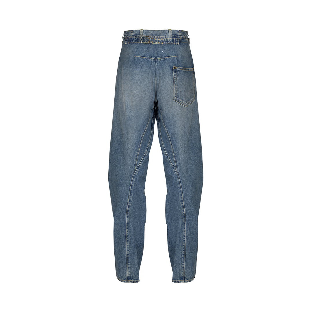 Tapered Jeans | Back view of Tapered Jeans MAISON MARGIELA