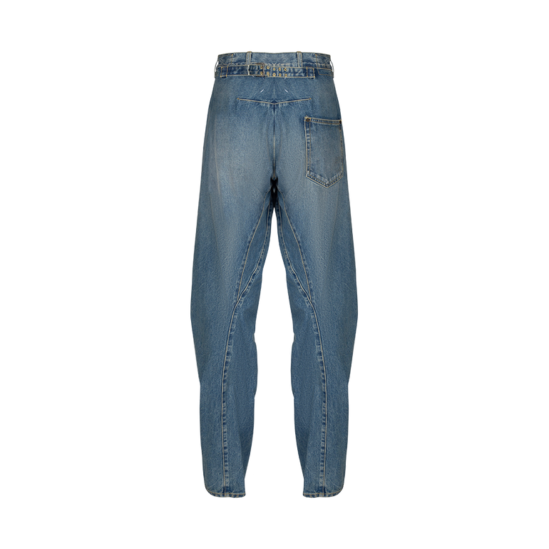 Tapered Jeans | Back view of Tapered Jeans MAISON MARGIELA