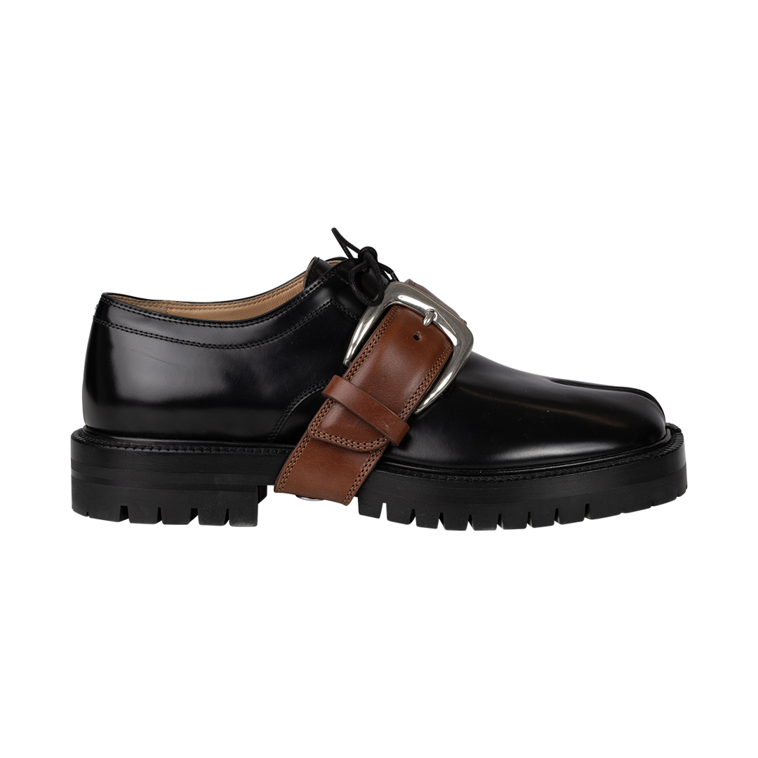 Tabi County Combat Loafers | Side view of Tabi County Combat Loafers MAISON MARGIELA