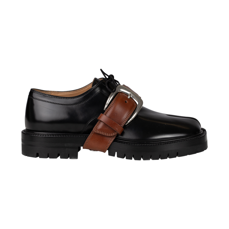 Tabi County Combat Loafers | Side view of Tabi County Combat Loafers MAISON MARGIELA