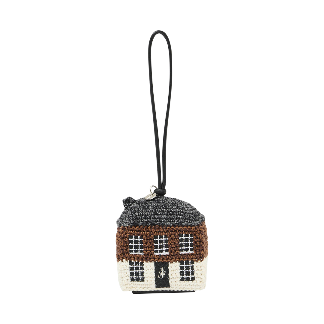 Crochet House Keyring