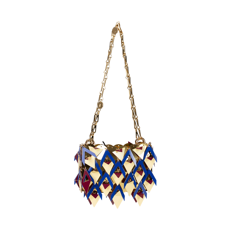 Oversized Paillette Shoulder Bag | Front view of Oversized Paillette Shoulder Bag RABANNE