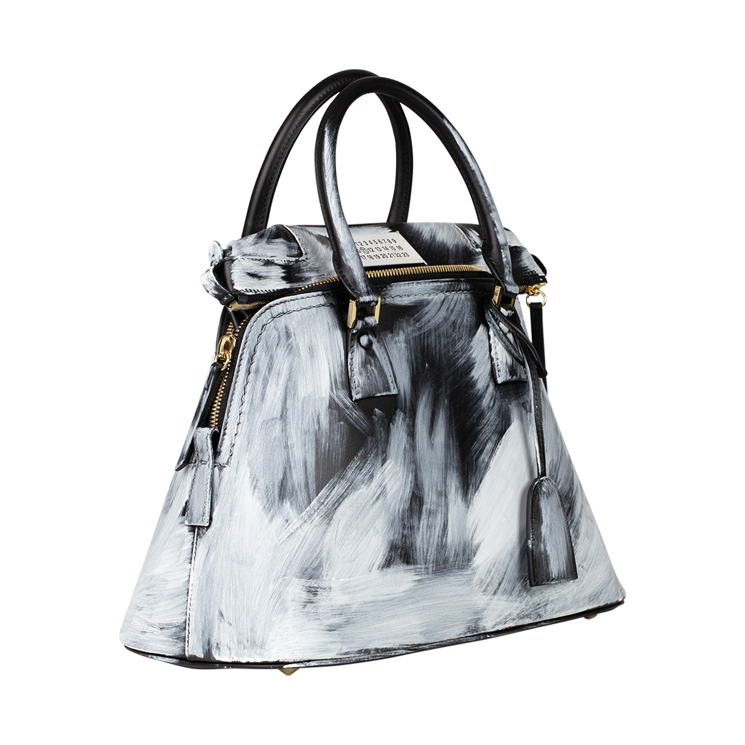 5AC Classique Tote Bag | Side view of 5AC Classique Tote Bag MAISON MARGIELA