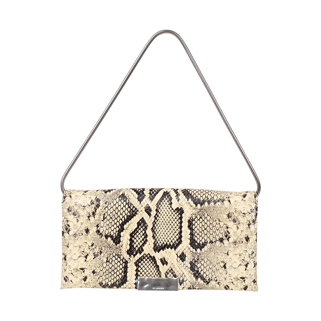 JIL SANDER フリツティテルミティスカト J04MA0104J70096 001 Jil Sander Prism Logo Embossed Shoulder Bag – Cettire