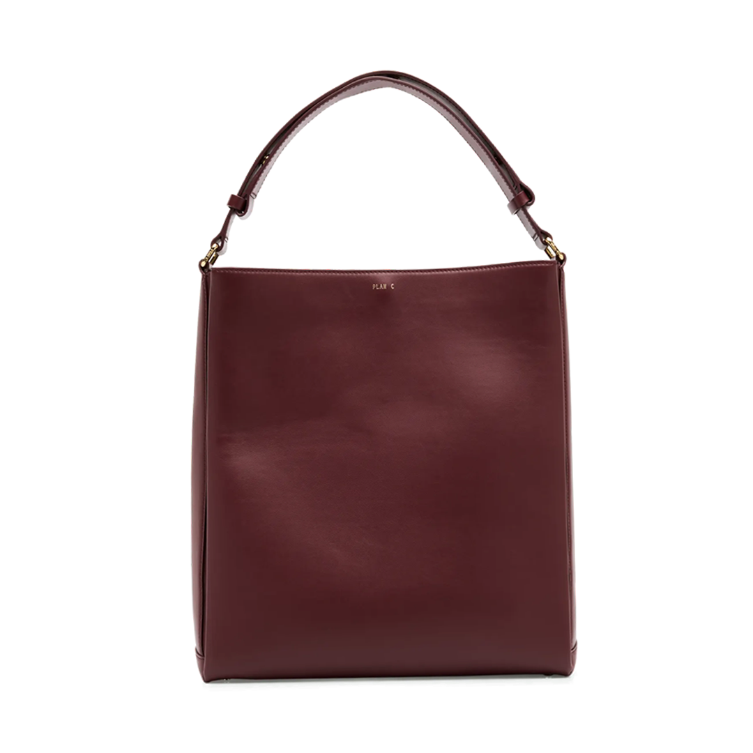 Burgundy Toasted Folded Tote Bag – FORTY FIVE TEN