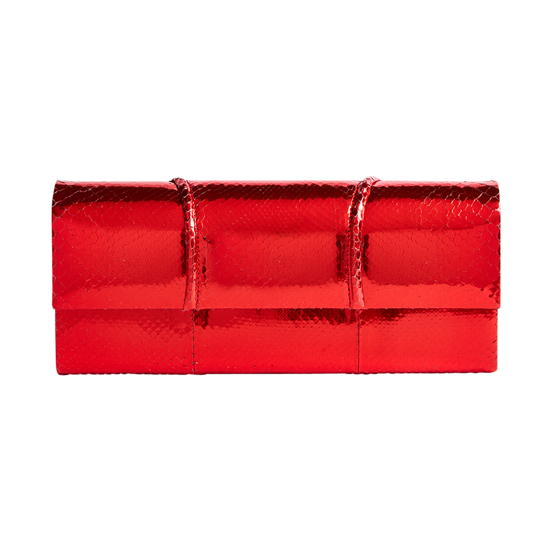 Amore Italian Python Clutch