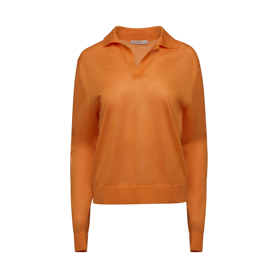 Long-Sleeved Polo T-Shirt