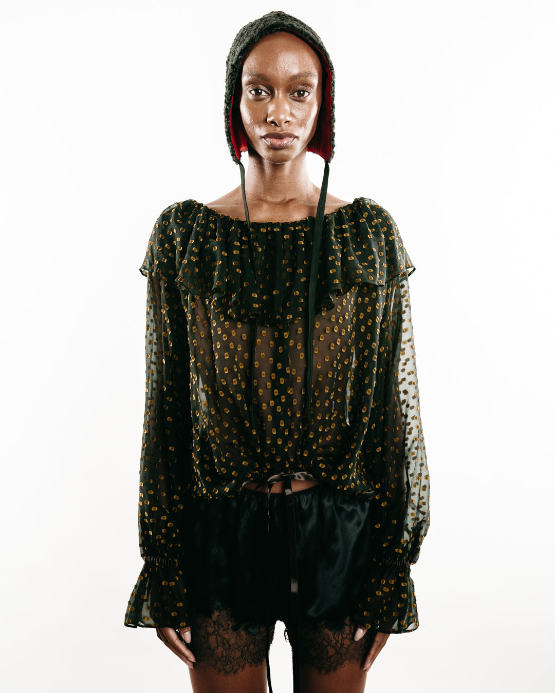 Stadium Dot Blouse – FORTY FIVE TEN