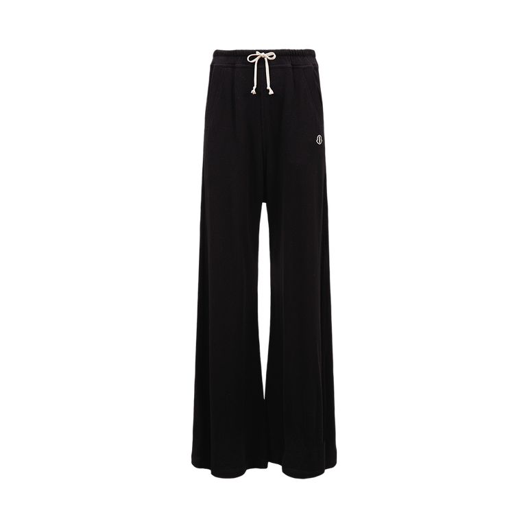 パンツ MONCLER + RICK OWENS WOMENS BELAS COTTON SWEATPANTS Belas Wide Leg Sweatpants – FORTY FIVE TEN