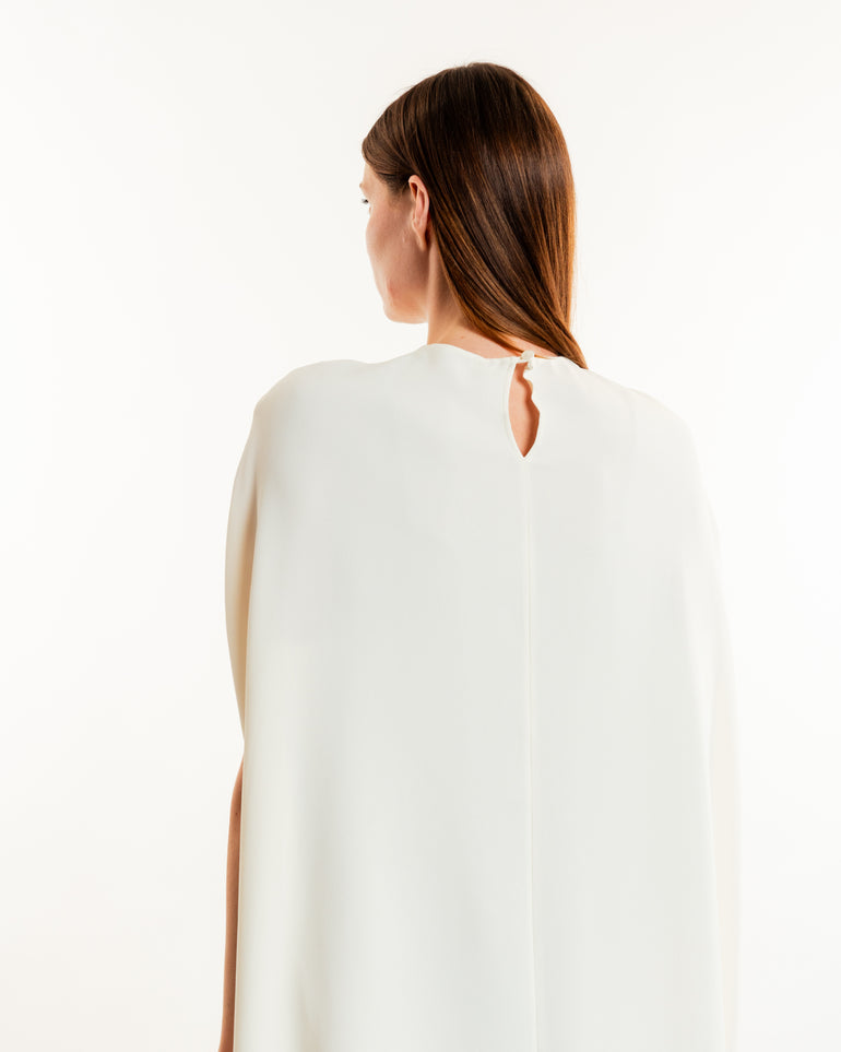 Paloma Midi Dress | On-Model back view of Paloma Midi Dress HEIRLOME