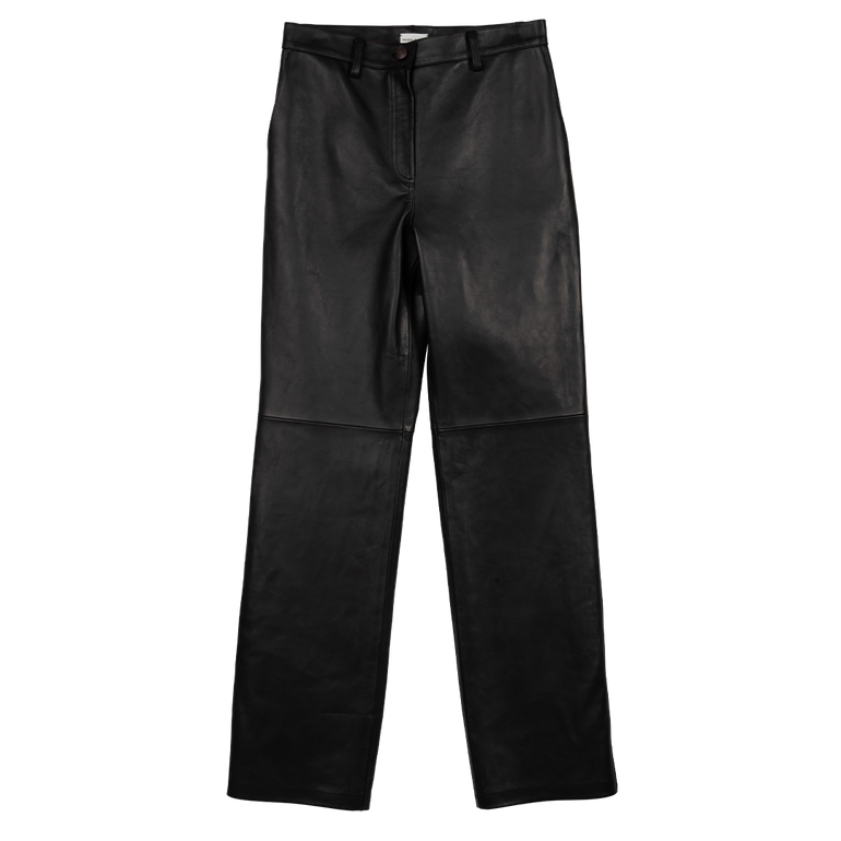 High Waste Leather Pants – FORTY FIVE TEN